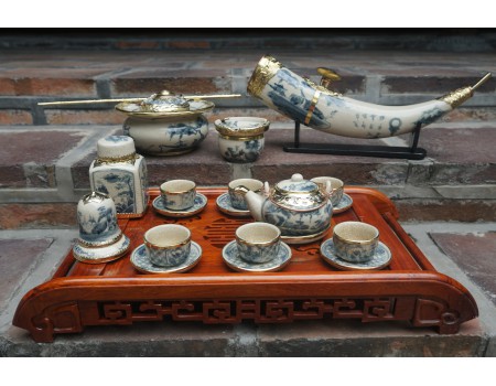 Bộ ấm chén men giả cổ, men rạn bọc đồng dáng nhật, chọn bộ Bộ ấm chén men giả cổ, men rạn bọc đồng dáng nhật, chọn bộ